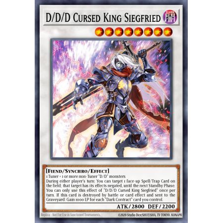 D/D/D Cursed King Siegfried (Super Rare)