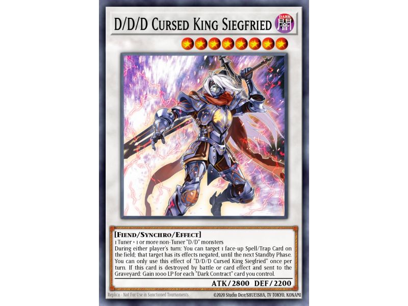 D/D/D Cursed King Siegfried (Super Rare)