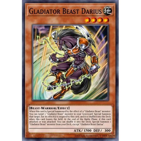 Gladiator Beast Darius (Common)