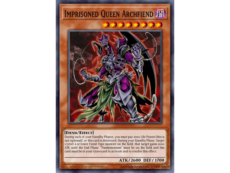 Imprisoned Queen Archfiend (Common)