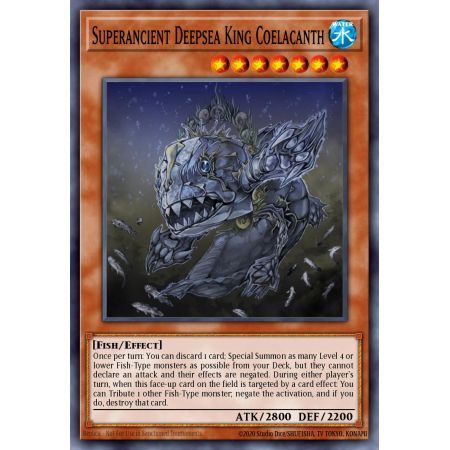 Superancient Deepsea King Coelacanth (Ultimate Rare)