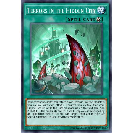 Terrors in the Hidden City (Rare)
