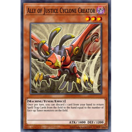 Ally of Justice Cyclone Creator (Rare)
