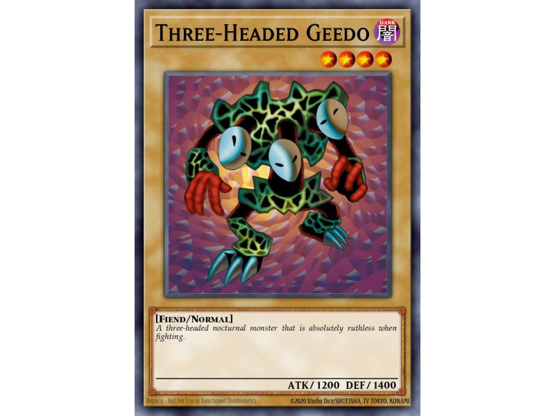 Three-Headed Geedo (Common)