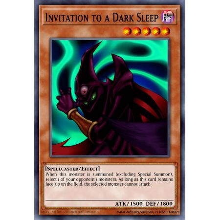 Invitation to a Dark Sleep (Common)