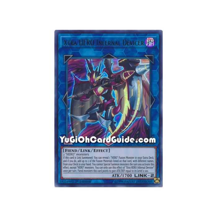 Xtra HERO Infernal Devicer (Ultra Rare) – Duel Overload | Carta YUGIOH en México