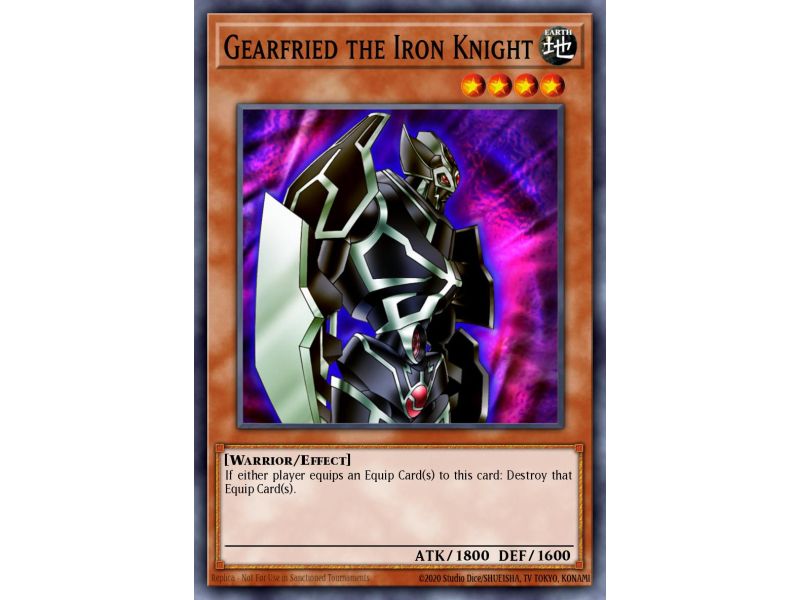 Gearfried the Iron Knight (Super Rare)