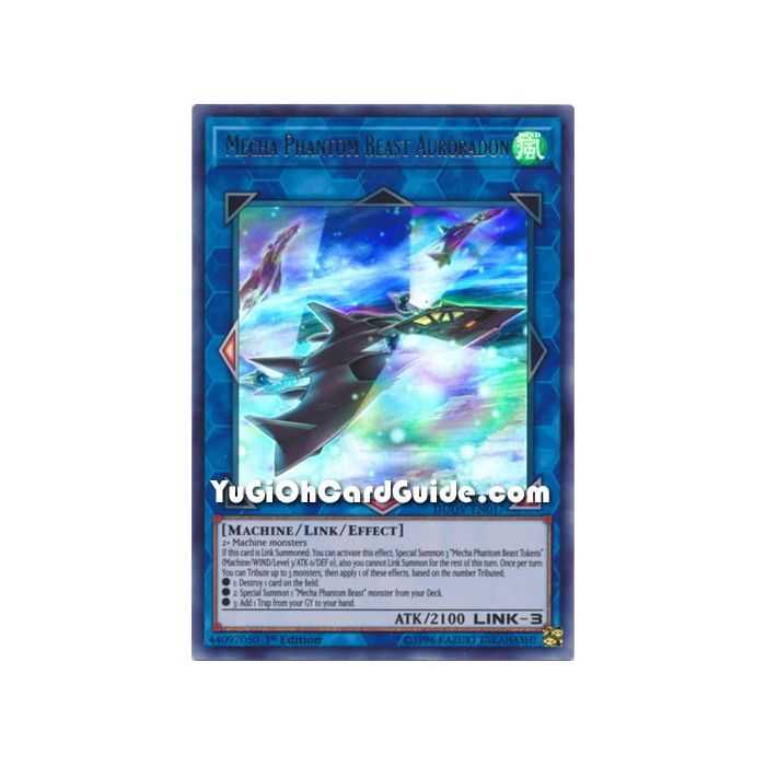 Mecha Phantom Beast Auroradon (Ultra Rare) – Duel Overload | Carta YUGIOH en México