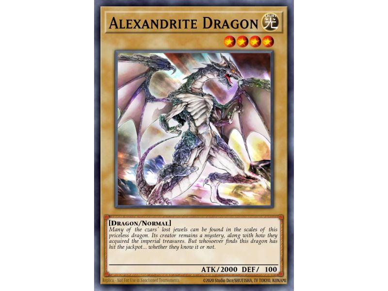 Alexandrite Dragon (Super Rare)