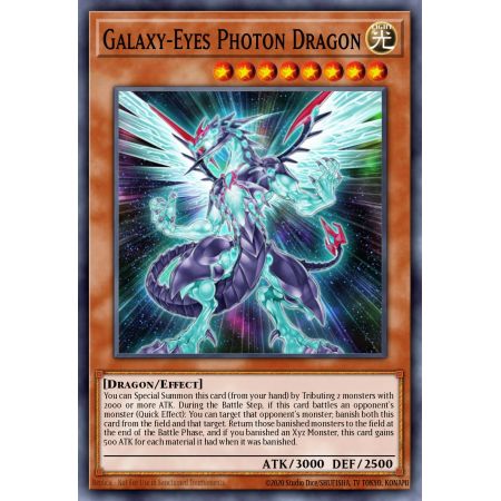 Galaxy-Eyes Photon Dragon (Ghost Rare)