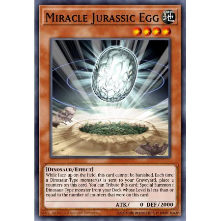 Miracle Jurassic Egg (Common)