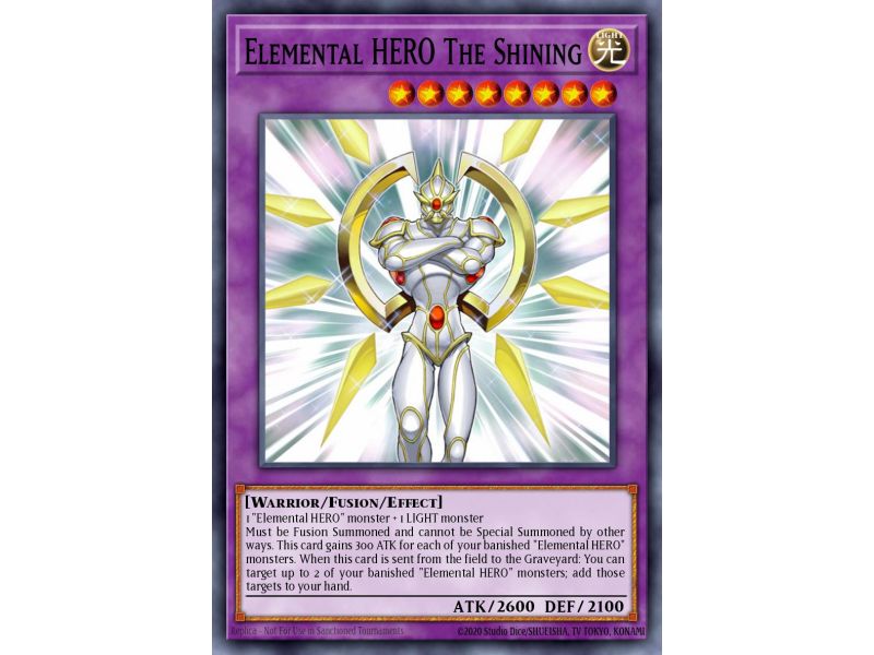 Elemental HERO The Shining (Secret Rare)