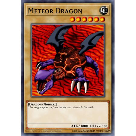 Meteor Dragon (Super Rare)
