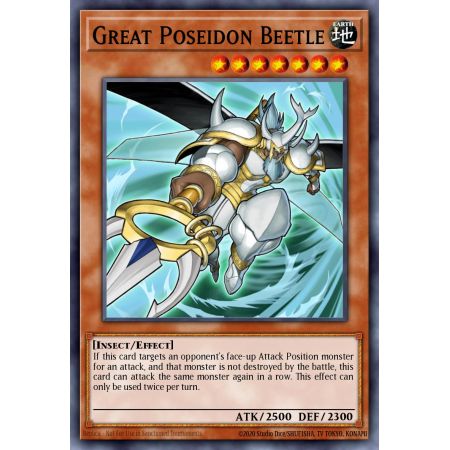 Great Poseidon Beetle (Super Rare)
