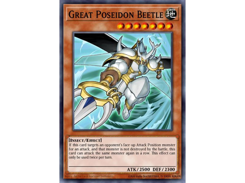 Great Poseidon Beetle (Super Rare)