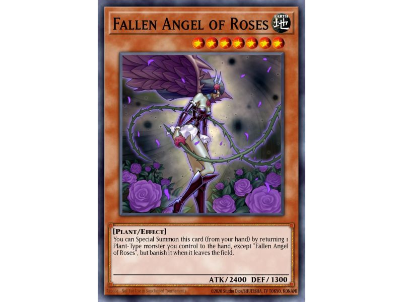Fallen Angel of Roses (Super Rare)