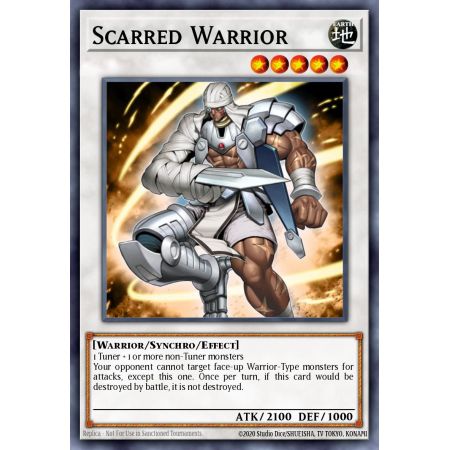 Scarred Warrior (Super Rare)