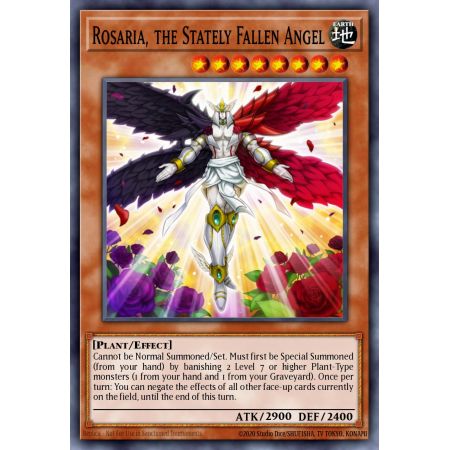 Rosaria, the Stately Fallen Angel (Secret Rare)