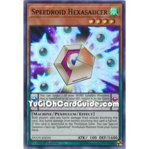Speedroid Hexasaucer (Ultra Rare) – Duel Overload | Carta YUGIOH en México