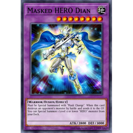Masked HERO Dian (Secret Rare)