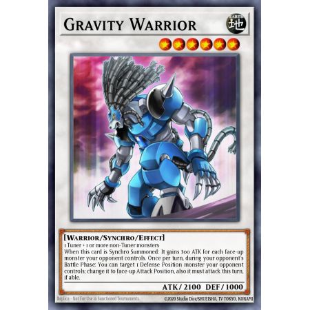 Gravity Warrior (Secret Rare)