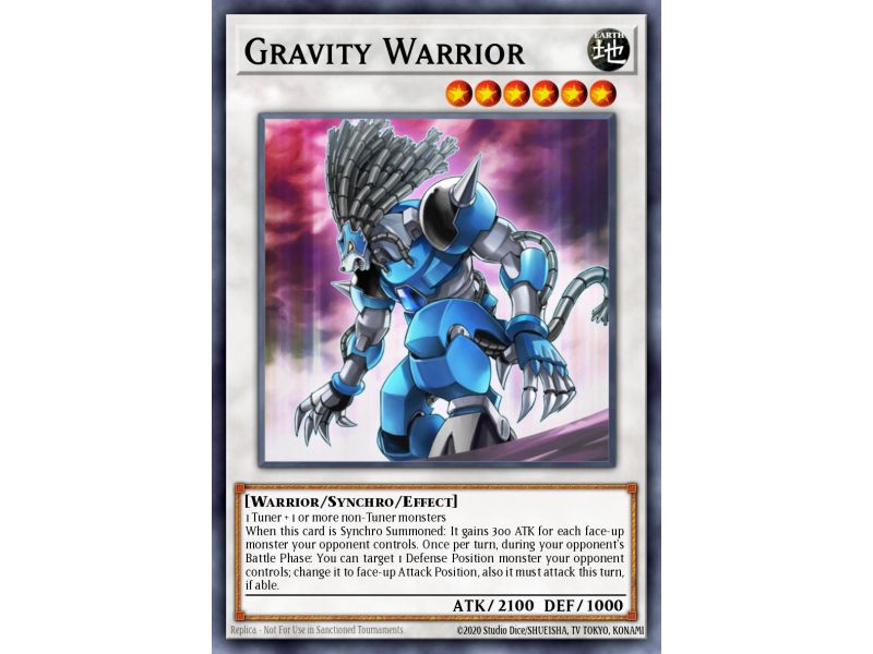 Gravity Warrior (Secret Rare)