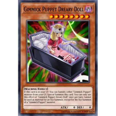 Gimmick Puppet Dreary Doll (Gold Secret Rare)