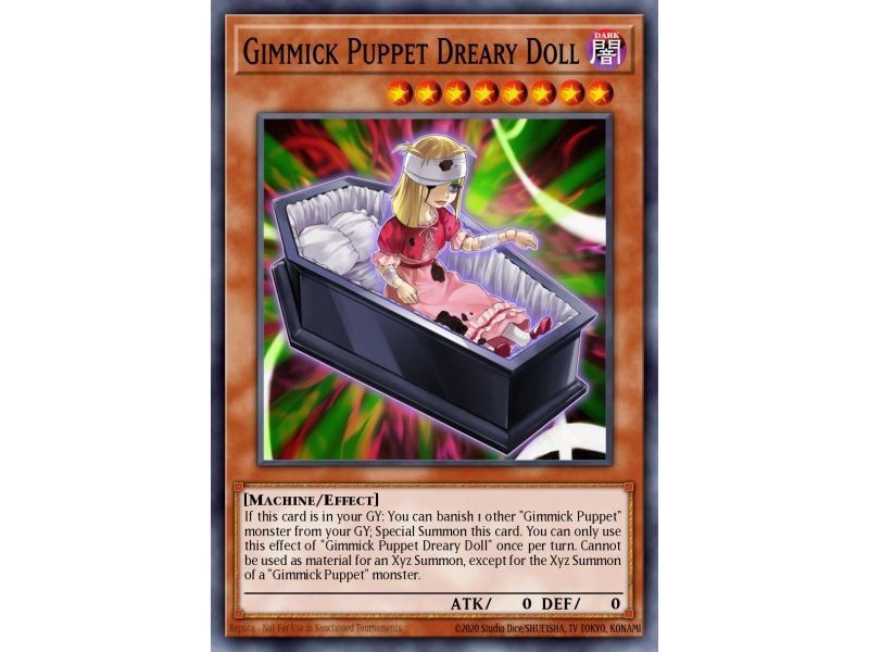 Gimmick Puppet Dreary Doll (Gold Secret Rare)