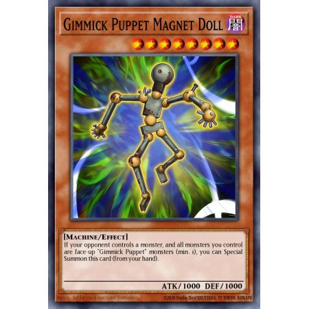 Gimmick Puppet Magnet Doll (Gold Secret Rare)