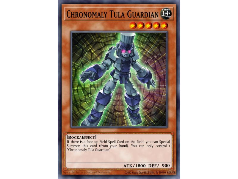 Chronomaly Tula Guardian (Gold Secret Rare)