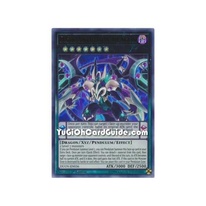 Dark Anthelion Dragon (Ultra Rare) – Duel Overload | Carta YUGIOH en México