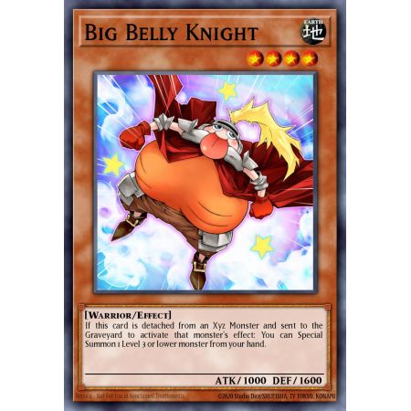 Big Belly Knight (Gold Secret Rare)