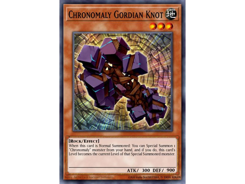 Chronomaly Gordian Knot (Gold Secret Rare)