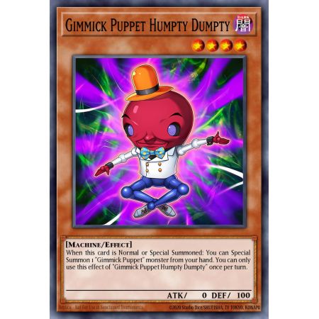 Gimmick Puppet Humpty Dumpty (Gold Secret Rare)