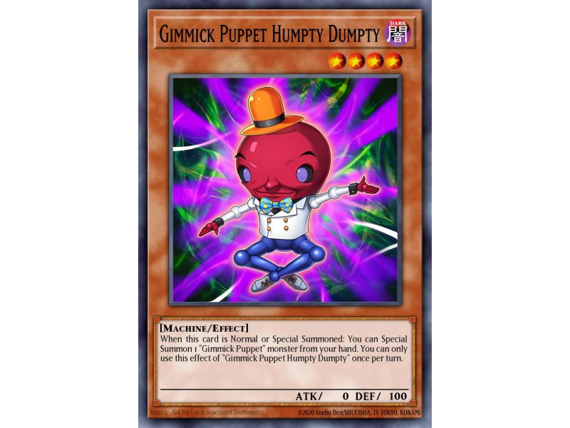 Gimmick Puppet Humpty Dumpty (Gold Secret Rare)