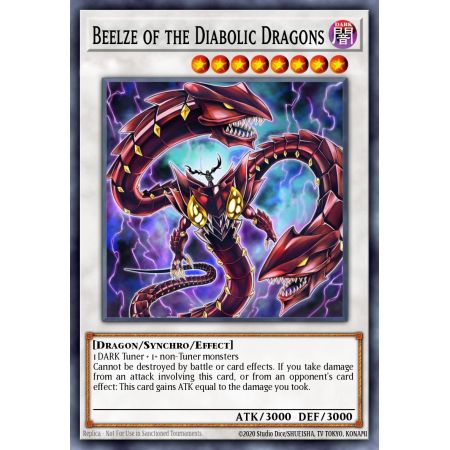 Beelze of the Diabolic Dragons (Gold Secret Rare)