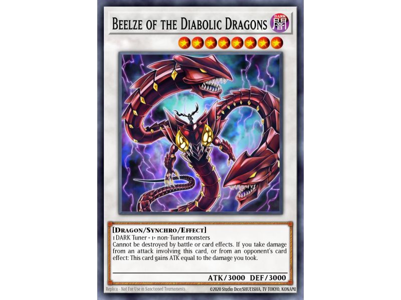 Beelze of the Diabolic Dragons (Gold Secret Rare)