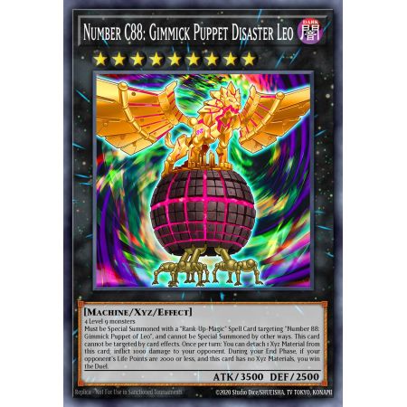 Number C88: Gimmick Puppet Disaster Leo (Gold Secret Rare)