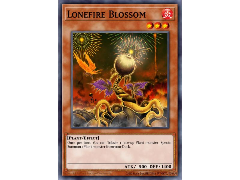 Lonefire Blossom (Gold Rare)