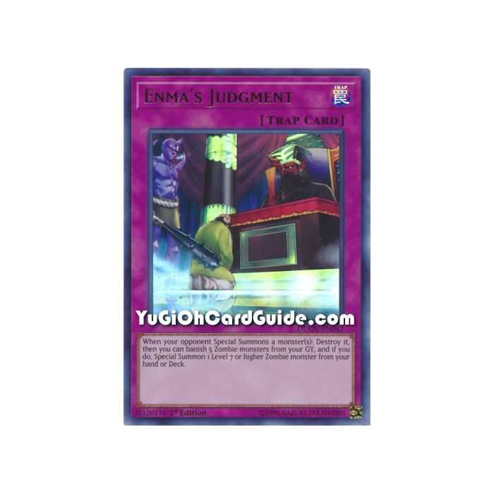 Enma's Judgment (Ultra Rare) – Duel Overload | Carta YUGIOH en México