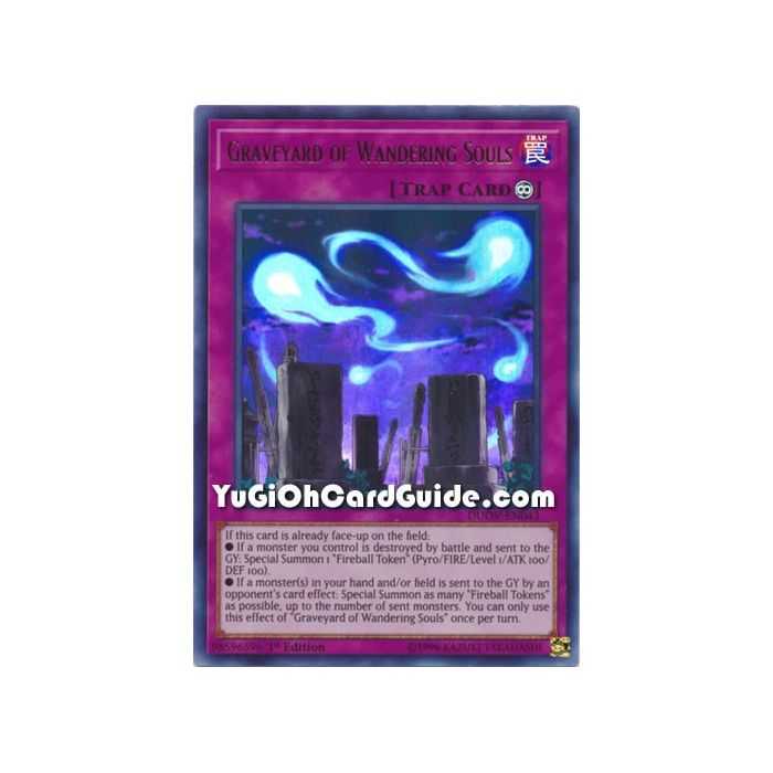 Graveyard of Wandering Souls (Ultra Rare) – Duel Overload | Carta YUGIOH en México