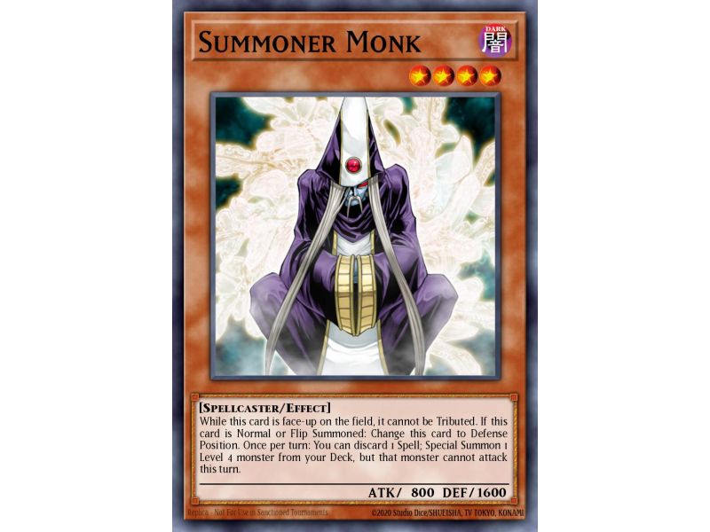 Summoner Monk (Gold Rare)