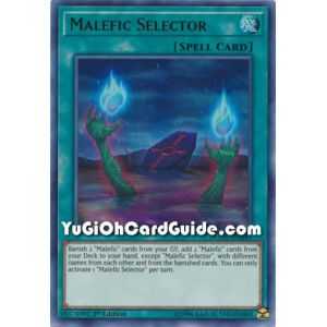 Malefic Selector (Ultra Rare) – Duel Overload | Carta YUGIOH en México