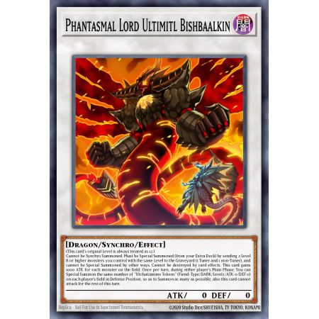 Phantasmal Lord Ultimitl Bishbaalkin (Gold Secret Rare)