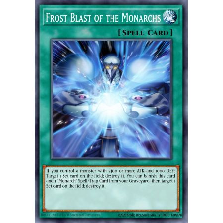 Frost Blast of the Monarchs (Gold Secret Rare)