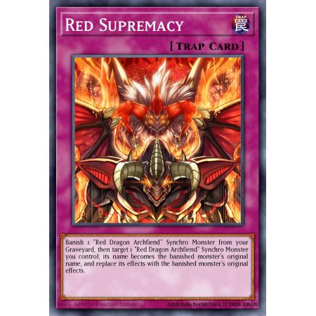 Red Supremacy (Gold Secret Rare)