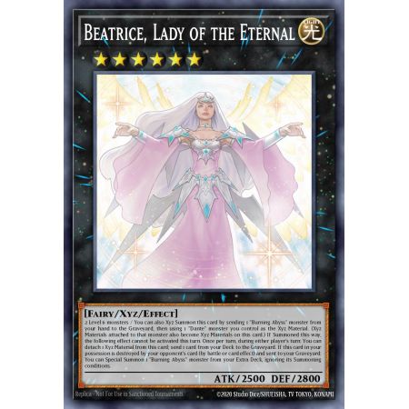 Beatrice, Lady of the Eternal (Gold Secret Rare)