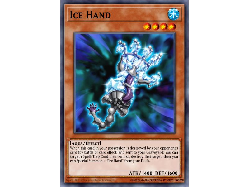 Ice Hand (Gold Secret Rare)
