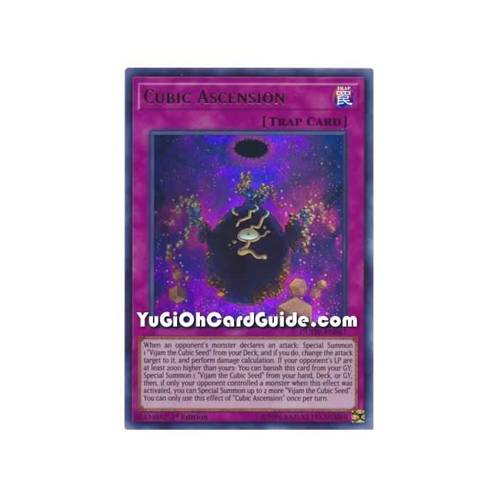 Cubic Ascension (Ultra Rare) – Duel Overload | Carta YUGIOH en México
