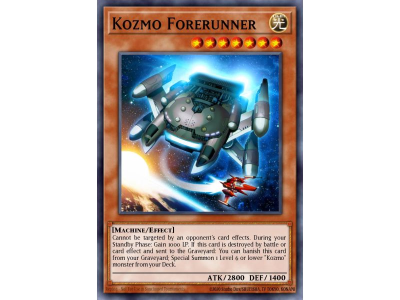Kozmo Forerunner (Gold Secret Rare)